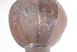 Handcrafted Moroccan Metal Orb Pendant, North Africa