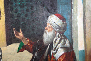 Moroccan Moorish Orientalist Oil Painting