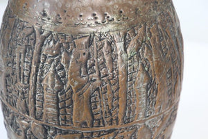 Middle Eastern Tinned Copper Coffee Pot, 19th Century