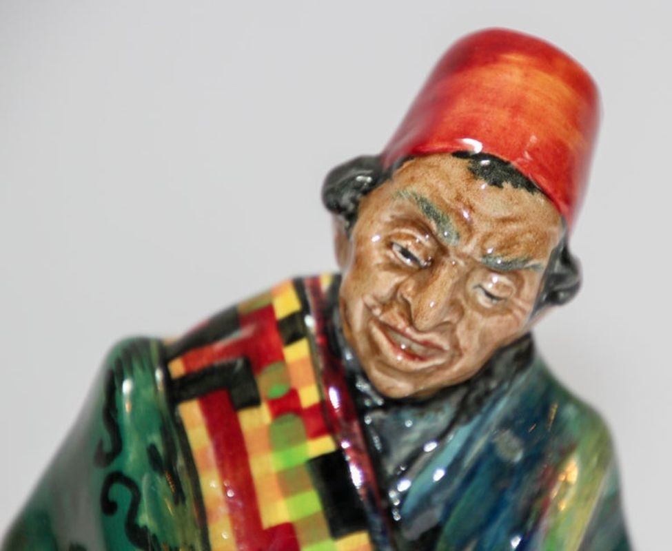 Royal Doulton "the Carpet Seller" Moroccan Decorative Porcelain Figurine