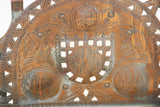 Moroccan Copper Hanukkah Lamp Judaica Menorah