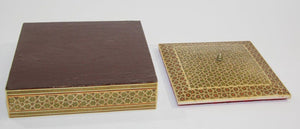 Moorish Micro Mosaic Inlaid Jewelry Box