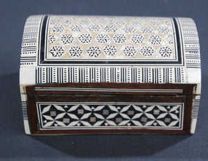 Middle Eastern Moorish Handcrafted Mosaic Decorative Box