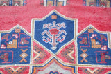 1960s Moroccan Vintage Hand-Woven Berber Rug