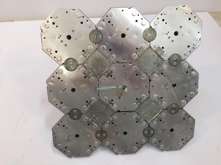 Motoko Ishii for Staff, 1970s Extra Large Modular Wall or Ceiling Lamp