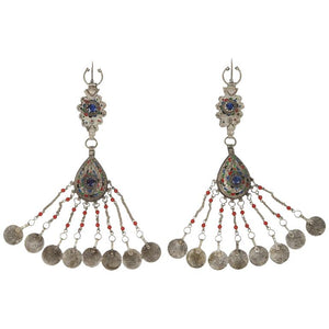 Vintage Berber Fibulas by Moroccan Artisans, Handcrafted 1960s