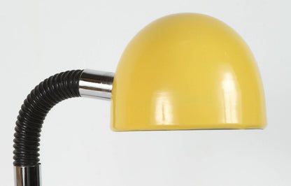 Modernist Enameld Yellow Desk Lamp