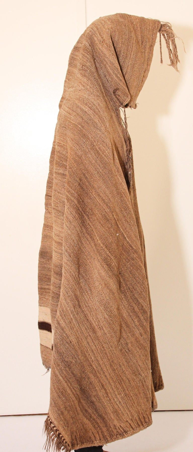 Berber North Africa Moroccan Burnous Wool Cape