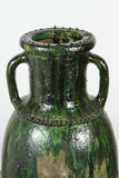 Moroccan Vintage Green Olive Jar