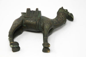 1920 Cast Bronze Camel Sculpture