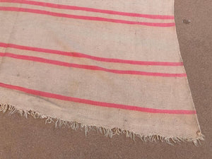 Moroccan Vintage Organic Hand-Woven Textile, circa 1960