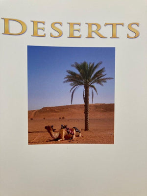 Deserts A Panoramic Vision by David Miller Large Hardcover Book