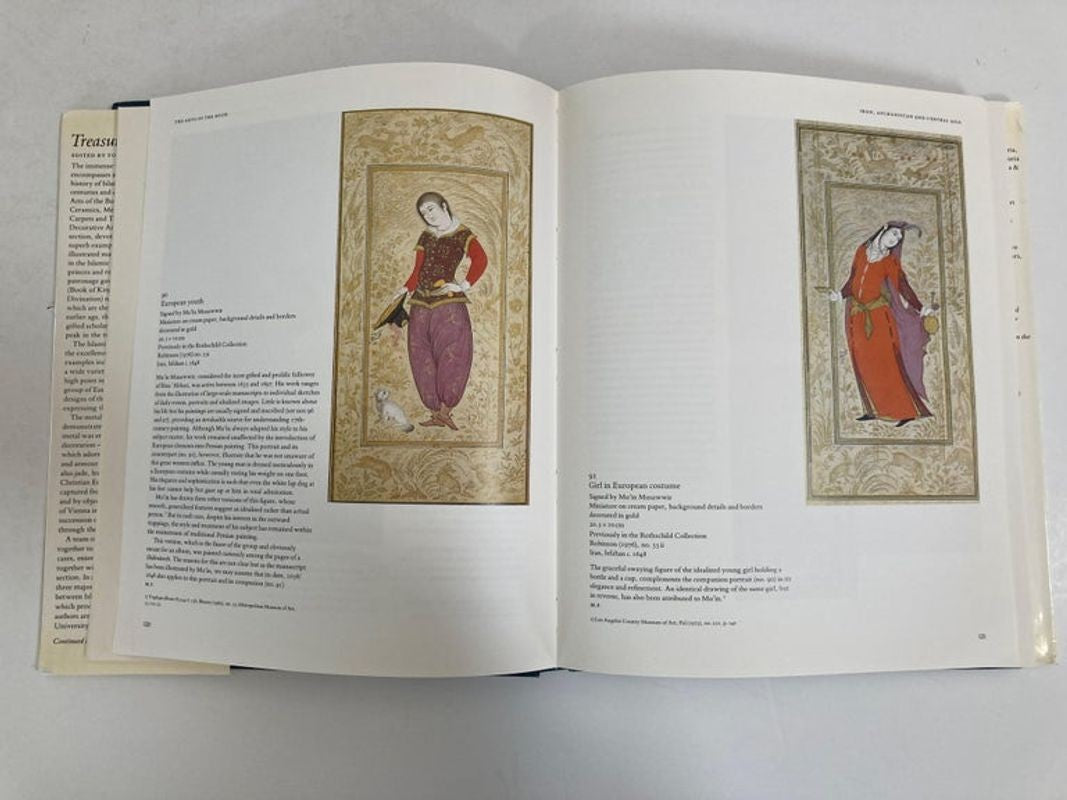 Treasures of Islam Collectible Art Book by Toby Folk 1985