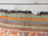 1940s Vintage Moroccan Berber Rug