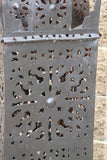 Large Outdoor Metal Moroccan Hurricane Candle Lantern