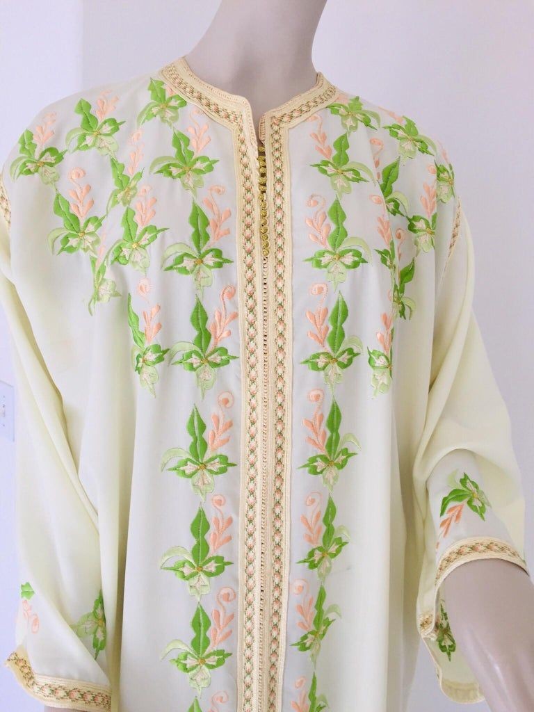 Moroccan Caftan Embroidered