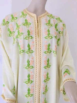 Moroccan Caftan Embroidered