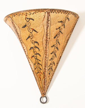 African Tribal Art Parchment Wall Decor