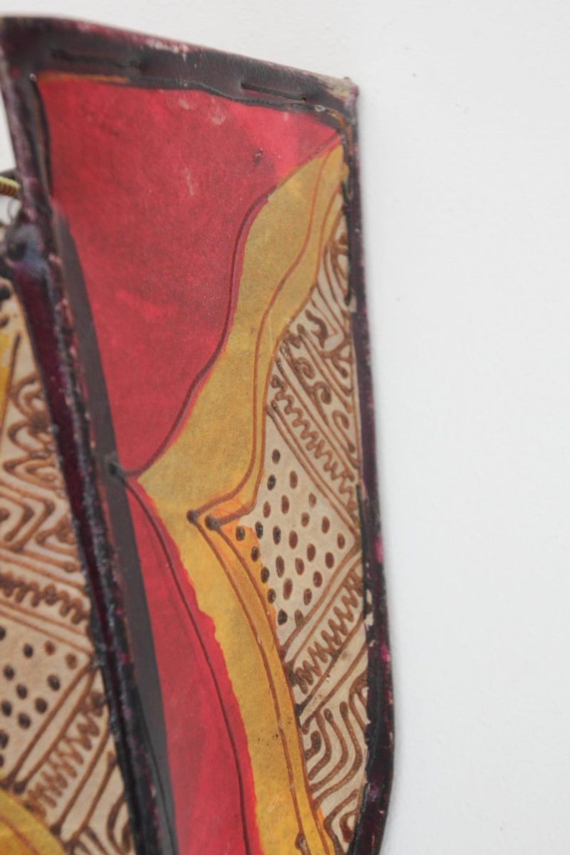 Moroccan Handpainted African Art Wall Sconce