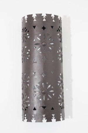 Large Moroccan Metal Wall Sconce Shade