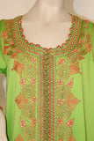 Moroccan Kaftan in Kelly Green