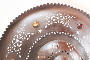 Handcrafted Moroccan Metal Chandelier with Moorish Design