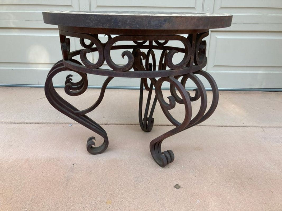 Moroccan Mosaic Tile Side Table