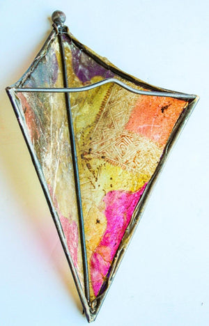 Moroccan Parchment Art Wall Sconce