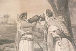 Orientalist Engraving after Horace Vernet, Empire Period