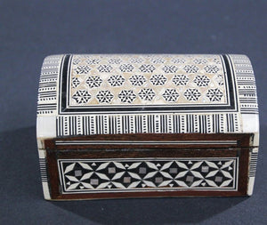Middle Eastern Moorish Handcrafted Mosaic Decorative Box