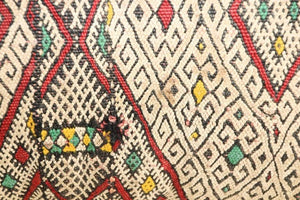 Vintage Moroccan Throw Pillow