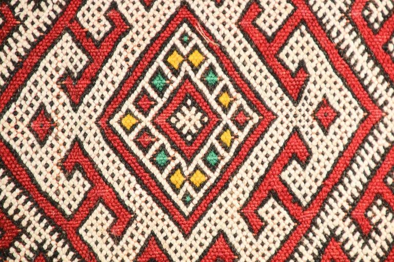 Moroccan Ethnic Berber Handwoven Pillow