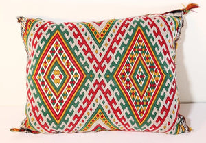 Authentic Vintage Moroccan Berber Throw Pillow