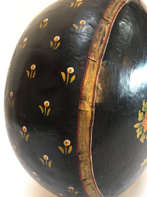 Mughal Copper Black Metal Water Vessel Jug Rajasthan India