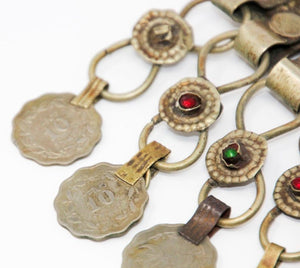 Moroccan Tribal Silver Jewelry Choker