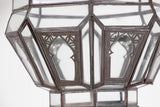 Moroccan Hanging Glass Lantern