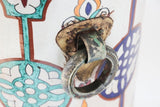Handcrafted Moorish Ceramic Planters with Handles