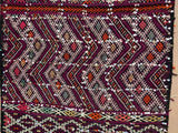 1940s Moroccan Tribal Rug African Ethnic Textile Floor Covering