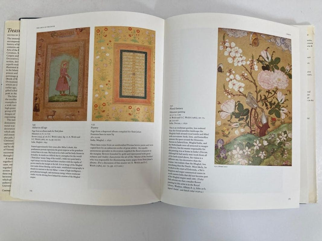 Treasures of Islam Collectible Art Book by Toby Folk 1985