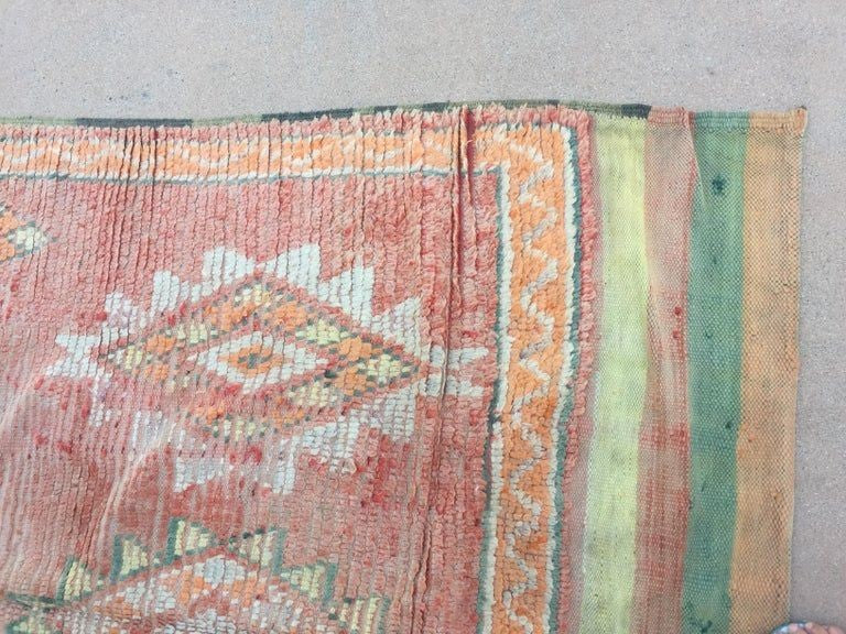 Moroccan Vintage Tribal Rug, circa 1960