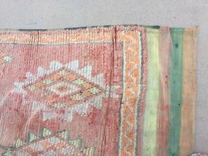 Moroccan Vintage Tribal Rug, circa 1960