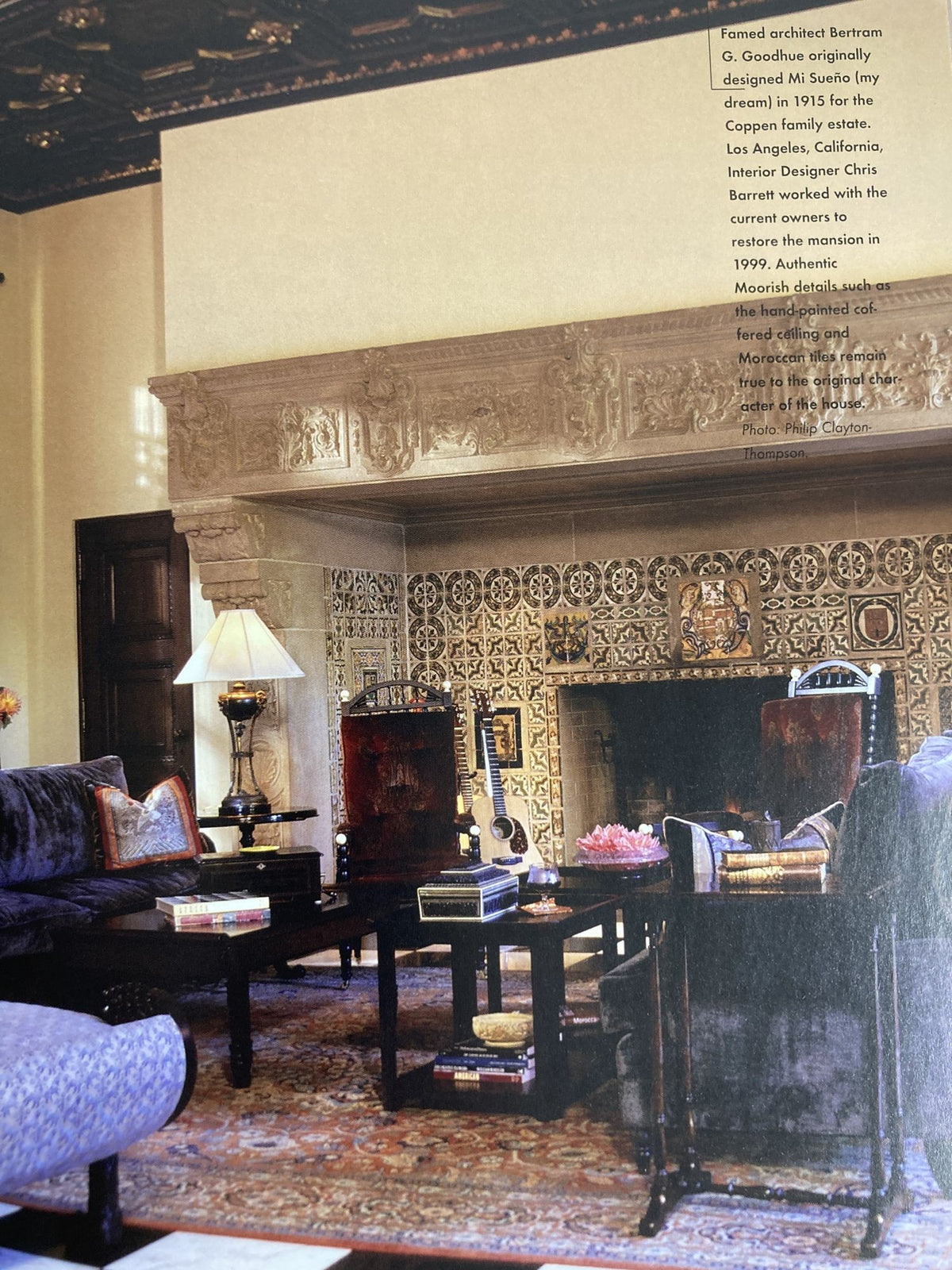 Mediterranean Design Book by Mary Whitesides 1st Edition, 2006