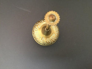 Brass Repousse Rose Water Perfume Sprinkler Bottle