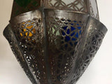 Moroccan Lantern Handcrafted Moorish Pendant Glass