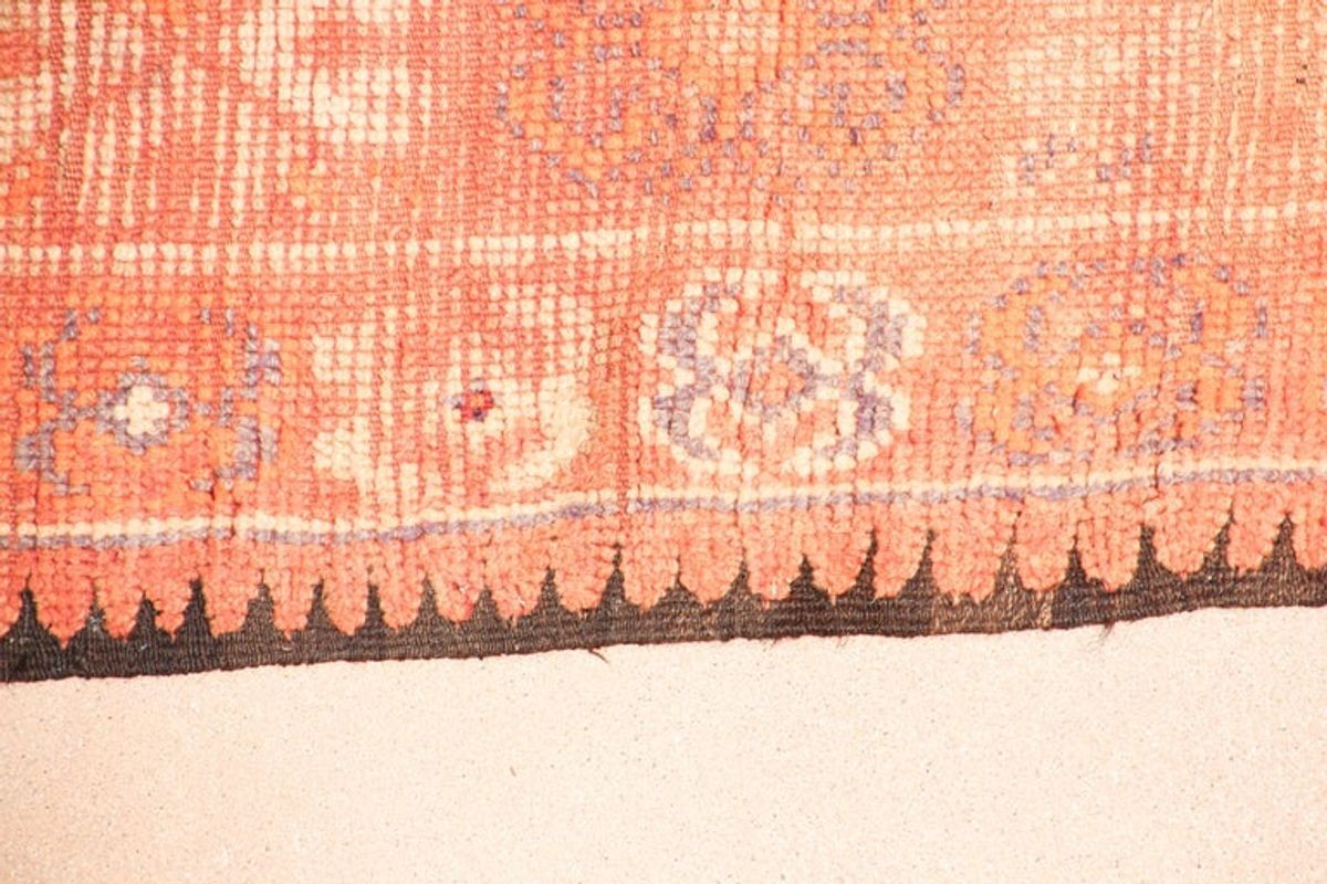 Vintage Moroccan Berber Tribal Wool Rug, 1960s, 6 x 11 Ft