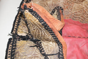 Collector Moroccan Ceremonial Gold Horse Saddle Cover