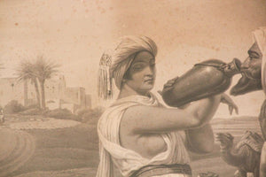 Orientalist Engraving after Horace Vernet, Empire Period