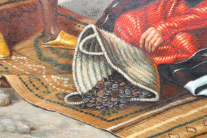 Moroccan Moorish Orientalist Oil Painting