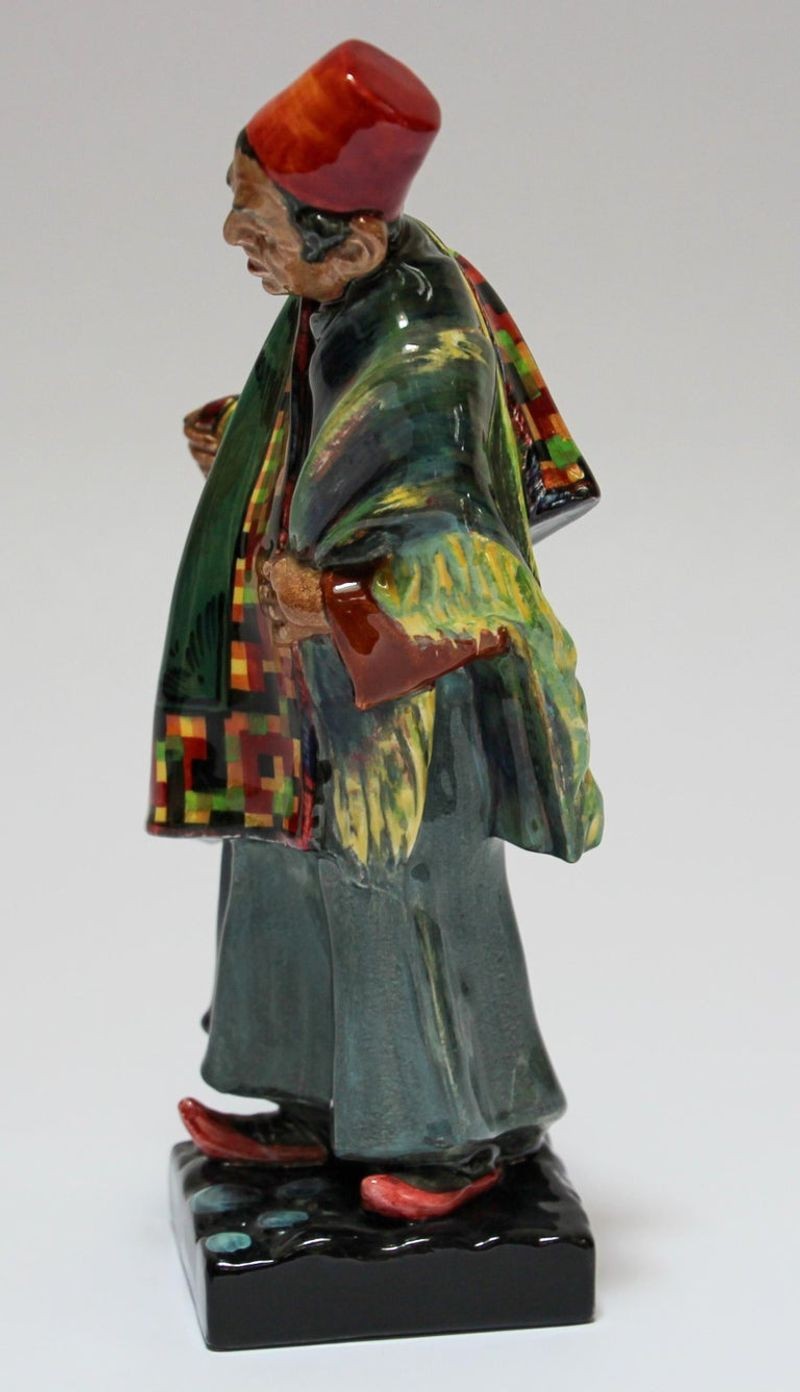 Royal Doulton "the Carpet Seller" Moroccan Decorative Porcelain Figurine