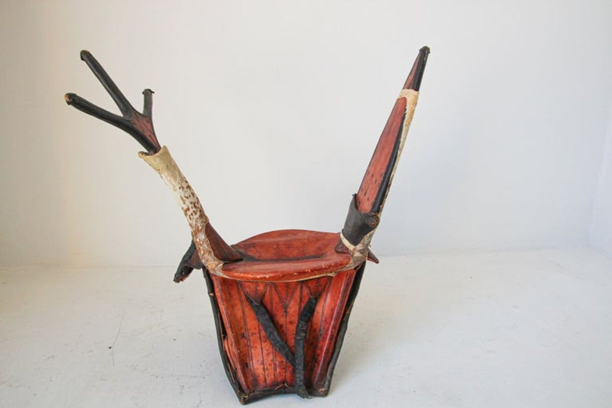 Tuareg Leather Camel Saddle from Niger Agadez Africa